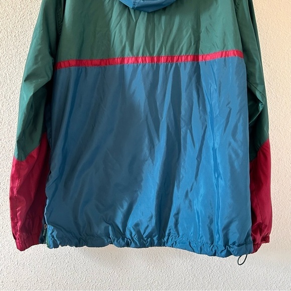 VSTR Windbreaker Hood 1/3 Zip Color Block Men Size Large - Picture 8 of 12